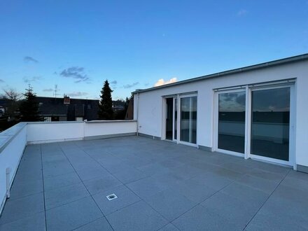 Barrierearme 2-Zi-Penthouse-Wohnung mit großer Dachterrasse WE 15