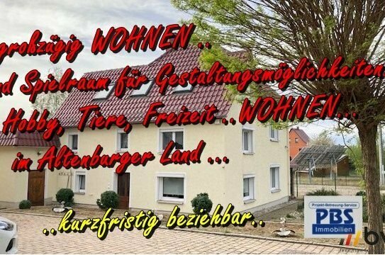 ++++ EIN IMMOBILIENANGEBOT DER BESONDEREN ART ++++ IM ALTENBURGER LAND ++++