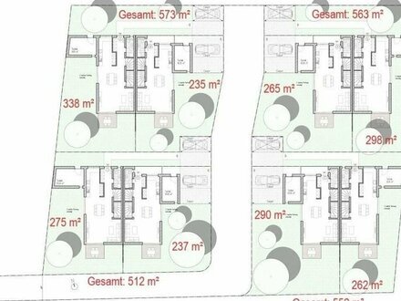 +++ 4 Grundstücke - Ideal für Doppel- oder Einfamilienhaus - TOP Lage +++
