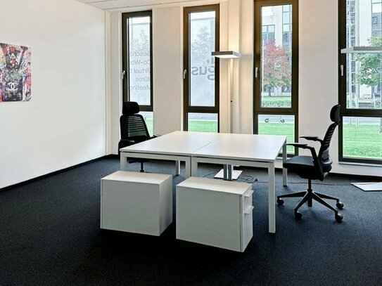 All-inclusive-Zugang zu professionellen Büroräumen für 2 Personen in Regus Monheim, Rheinpromenade