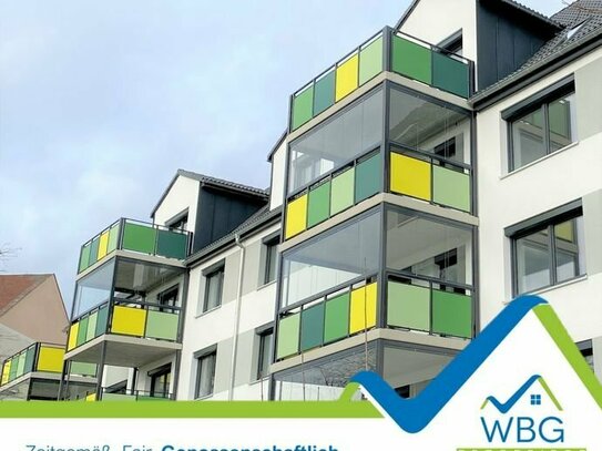 Zentral, nachhaltig, modern - 4-Raum Wohnung in Gelenau sucht Sie !