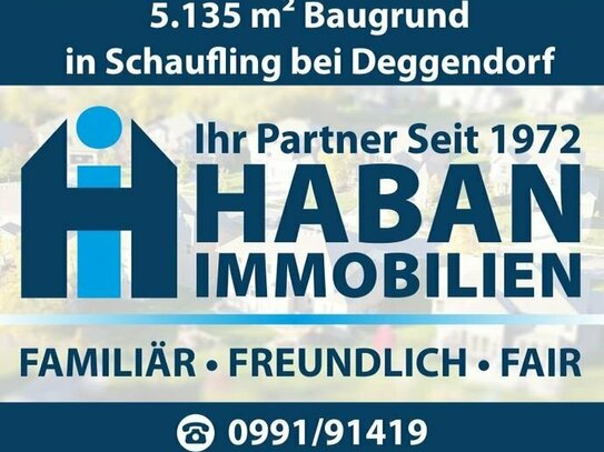 5.135 m² Baugrund in Schaufling nähe Deggendorf