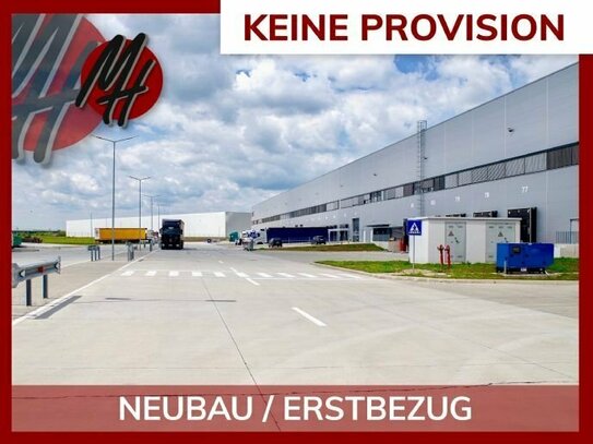 KEINE PROVISION - NEUBAU - Lager-/Logistik (6.000 m²) & variabel Büro-/Mezzanine (600 m²)