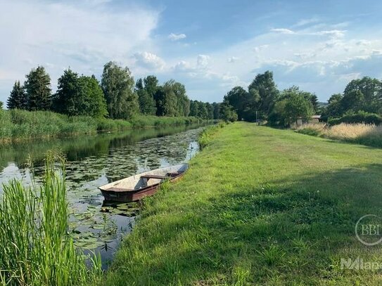 FREIES BAUGRUNDSTÜCK IM LANDKREIS BARNIM - DIREKTER WASSERZUGANG ZUM FINOWKANAL!