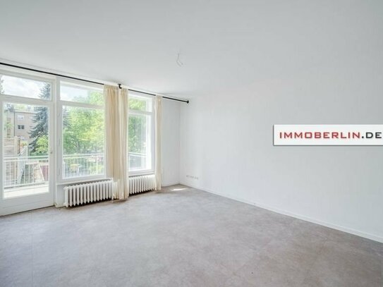 IMMOBERLIN.DE - Toplage: Wohnung mit Südterrasse oder Loggia + 2 Pkw-Stellplätze für Wohn- und/oder Gewerbenutzung