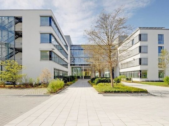 So arbeitet man heute ... Chices Büro mit Dachterrasse