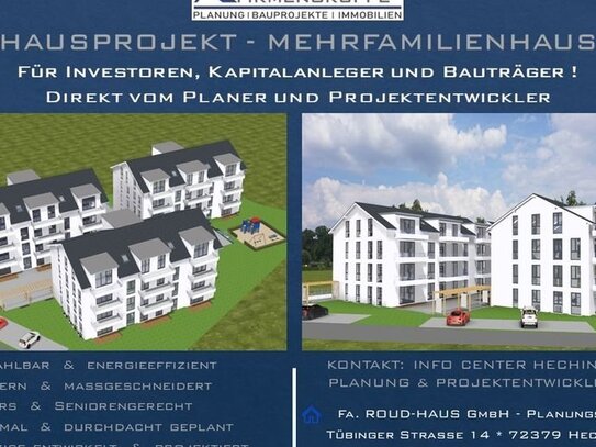 + EXKLUSIVES MEHRFAMILIENHAUS-PROJEKT! +