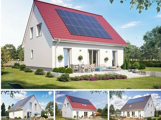 Haus Sorgenfrei! Hübsches KFN-Haus, förderfähig und mit dem idealen Grundriß für Ihre Familie!