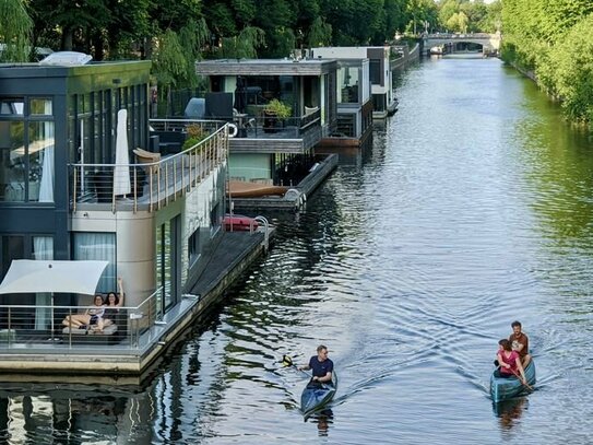 Exklusives Hausboot in zentraler Lage hochwertig möbliert und inklusive aller Nebenkosten zu vermieten!