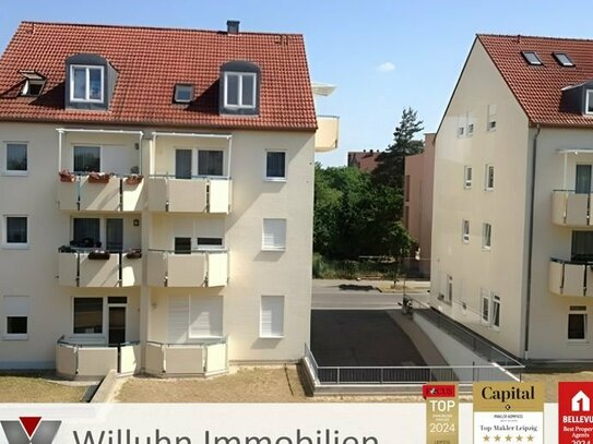Gepflegte Eigentumswohnung mit Balkon & Tiefgaragenstellplatz in Leipzig-Leutzsch