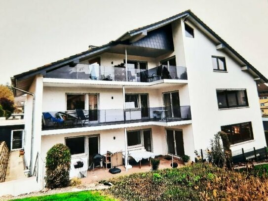 BAMMENTAL: 5-Zimmer-Wohnung mit West-Balkon in gepflegtem 3-Familienhaus