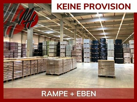 PROVISIONSFREI - RAMPE + EBEN - Lager-/Logistikflächen (7.000 m²) & Büro-/Sozialflächen (1.000 m²)