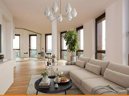 Exklusive Penthouse-Maisonette mit Weitblick bis zum Alexanderplatz