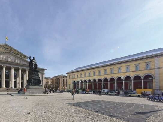 QVIII - MEHR MÜNCHEN GEHT NICHT. Möblierte 3 Zimmer-Wohnung im Palais an der Oper