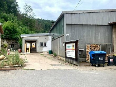 Gewerbehalle mit Freifläche zur Selbstnutzung