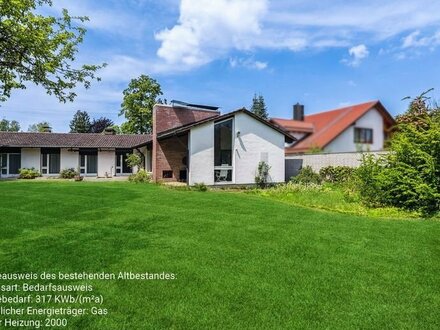 Schönes Baugrundstück für ein Ein- oder Zweifamilienhaus oder ein DH mit WEG-Teilung in Stockdorf