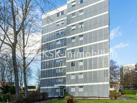 Gemütliche 3-Zimmer-Wohnung mit Fernblick in Frechen.