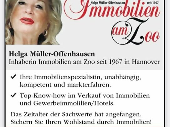 Immobilien am Zoo zieht um. Geschäftsräume inkl. Möbel zu erwerben