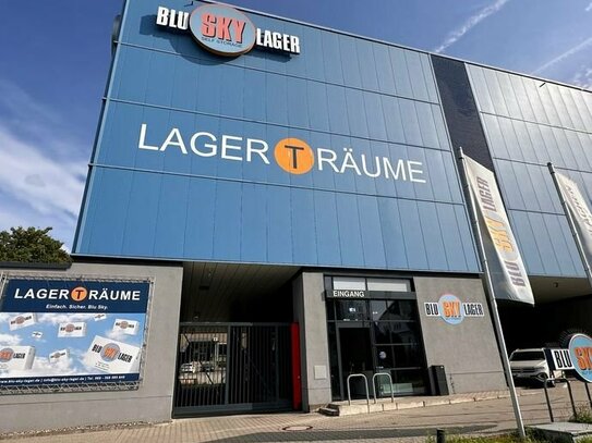 Lagerraum, LKW Laderampe+Außenaufzug 2t! Gute Nah- und Fernverkehrsanbindung! Sauber-Sicher-Blu Sky Lager! Gern Rabatt…