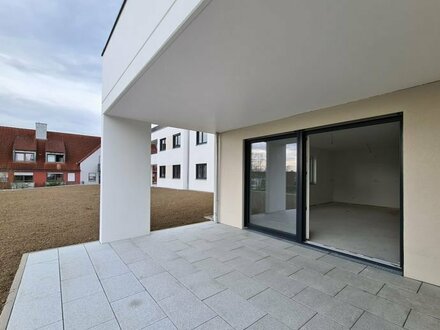 NEUBAU 3-Zimmer Erdgeschosswohnung mit Garten