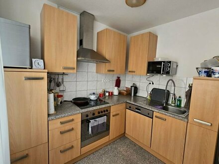 Exklusive, geräumige 1-Zimmer-Wohnung mit der Küche in Augsburg