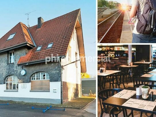 PHI AACHEN - Charmanter Bahnhof mit vielseitigen Entwicklungsmöglichkeiten in Hückelhoven!
