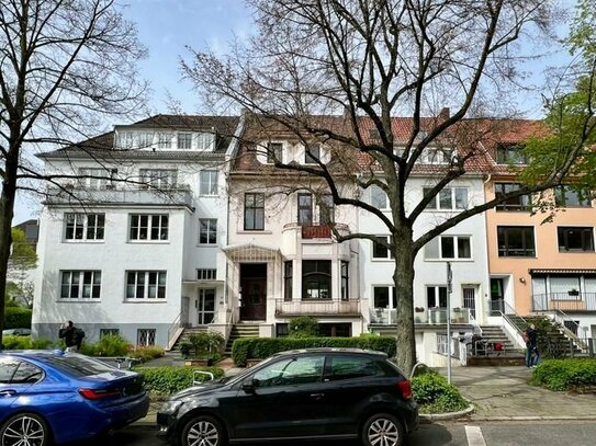 Charmante Maisonettewohnung mit Gartennutzung im Altbremer Haus