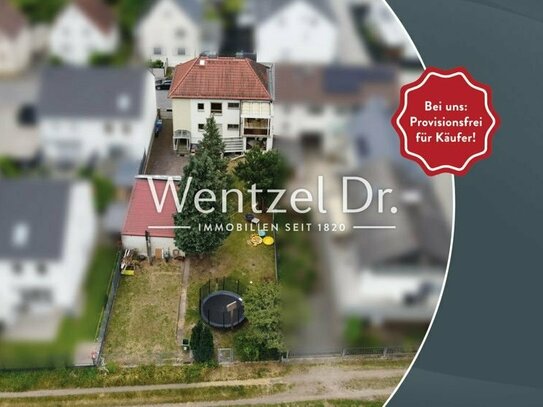 Renovierungsbedürftiges Zweifamilienhaus mit Ausbaupotenzial in Weiterstadt Gräfenhausen