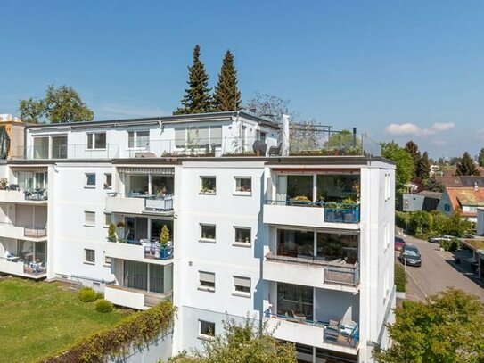 Bezugsfrei ab September - große 2,5 Zi-Wohnung, mit herrlichem See- & Alpenblick in KN Allmannsdorf / Staad