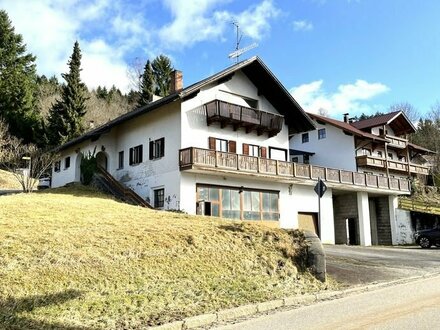 1-Fam.-Haus mit großen Garagen zw. St. Englmar und Viechtach