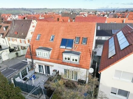 Wunderschöne und moderne Maisonettewohnung in zentraler Lage von Pleidelsheim!