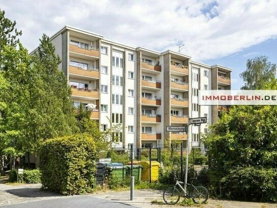 IMMOBERLIN.DE - Lichtdurchflutete Wohnung mit Westloggia, Lift + Garagenplatz in behaglicher Lage