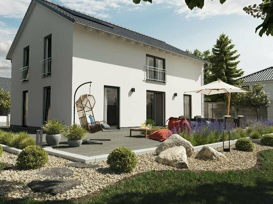 INKLUSIVE Grundstück: Romantisches Flair und zeitlose Eleganz im modernen Town & Country Landhaus in Mühlhausen