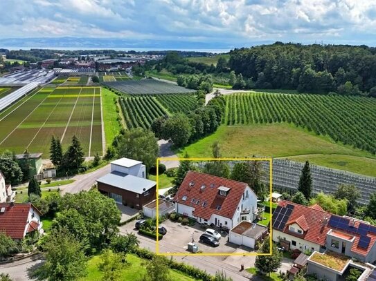 Wunderschöne, bezugsfreie 3-Zimmer-Gartengeschoss-Wohnung mit Außenstellplatz in FN-Raderach