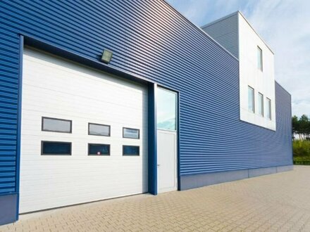 Gelegenheit: Neue Gewerbehallen (ca. 950 qm) mit Betrieb (Baumaschinenvermietung), Südpfalz