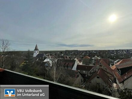 VBU Immobilien - Traumhafter unverbaubarer Panoramablick über Nordheim