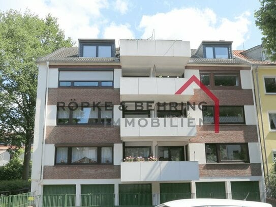 Charmante 3 Z. Wohnung mit Balkon in ruhiger Lage Findorffs, Gargenstellplatz optional!