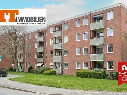 TT bietet an: Tolle 4-Zimmer-Eigentums-Wohnung mit Balkon im Europaviertel!
