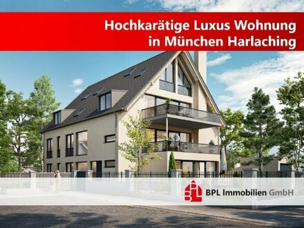 Neubau // Hochkarätige Dachgeschoß-Maisonette Wohnung in München Harlaching