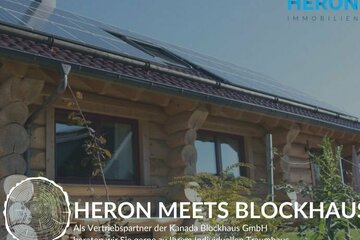 KBH & HERON - Nur für Grundstückbesitzer! - Projektiertes kanadisches Blockhaus.