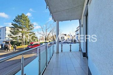 Moderne, barrierefreie Erdgeschosswohnung mit Balkon