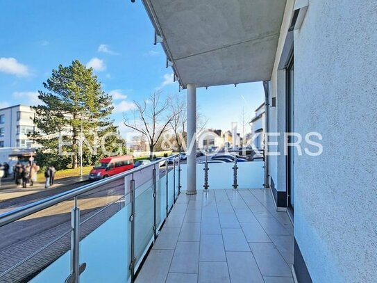 Moderne, barrierefreie Erdgeschosswohnung mit Balkon