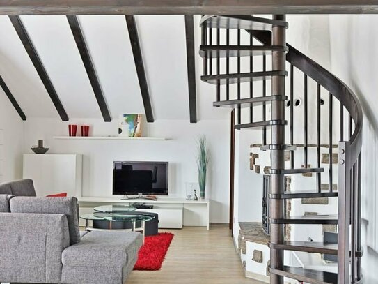 Wunderschöne Maisonette-Wohnung mit großem Balkon und toller Aussicht