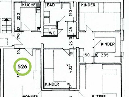 4-Zimmer-Wohnung in grüner Wohnlage