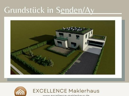 Schönes Grundstück - 550 m² - in Senden/Ay