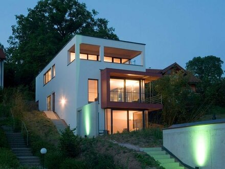 Haus mit Seesicht und die Insel Mainau