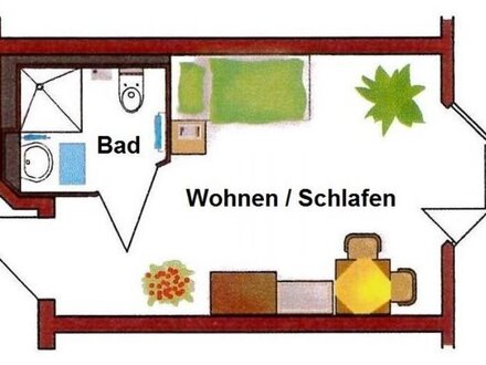 Kapitalanlage: Pflegeapartment im SWZ "Am Bürgerplatz"