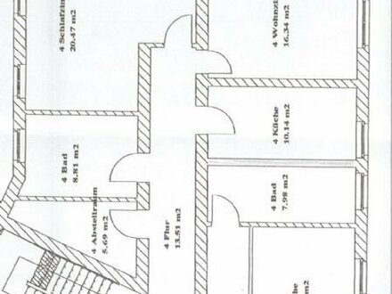 Berliner Straße 3a - großzügige Zweiraumwohnung