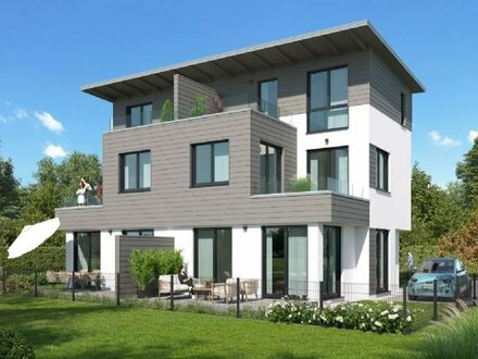 RUHIG - URBAN - IDYLLISCH: Energieeffiziente Neubau-Doppelhaushälfte für Paare und Familien