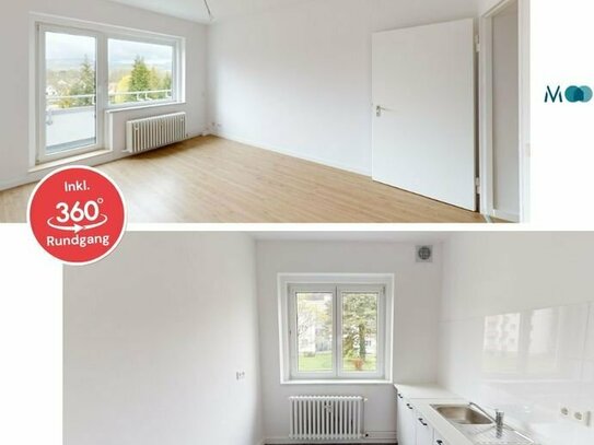 Familien aufgepasst - 3,5-Zimmer-Etagenwohnung mit Balkon und Einbauküche in Bad Sooden-Allendorf